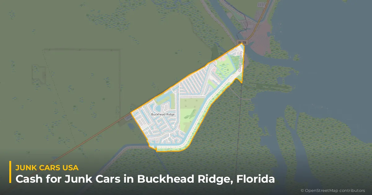 Buckhead Ridge, FL service area map