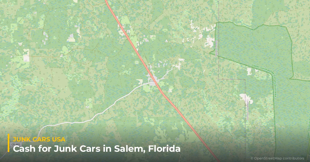 Salem, FL service area map