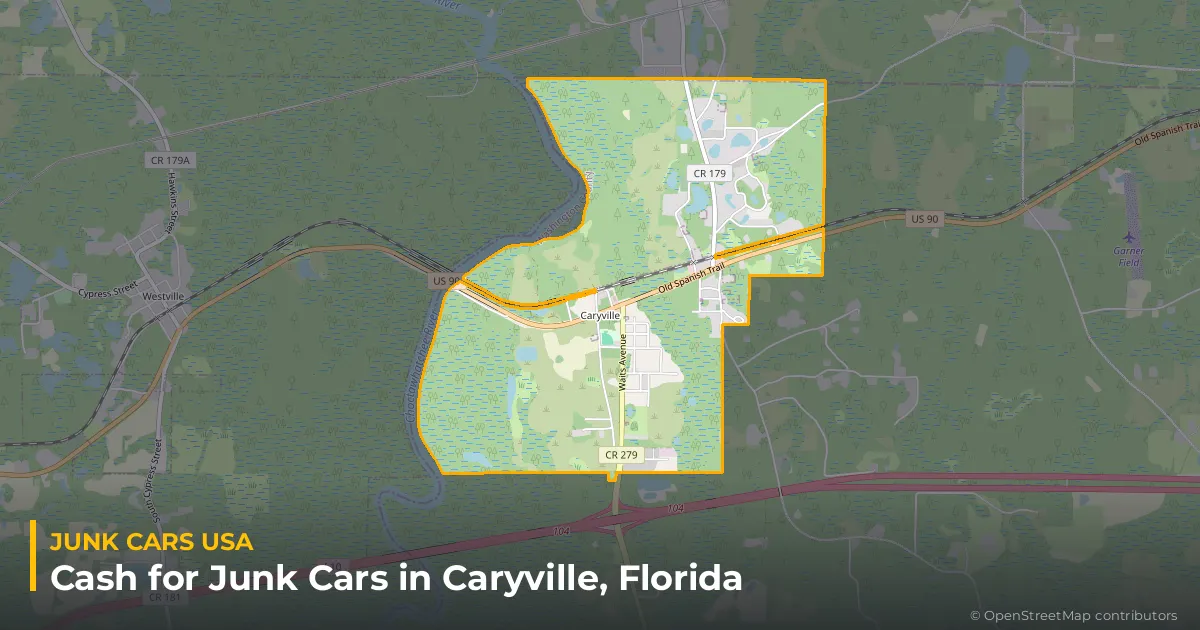 Caryville, FL service area map